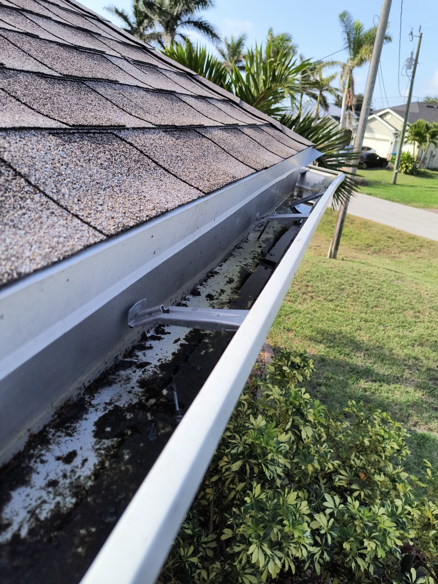 Gutter Installation Wedge in Cape Coral FL by Gutter Professors