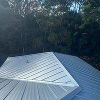 24ga 1" Nail-Strip Mill Finish by Total Roofing System The Metal Roof Experts