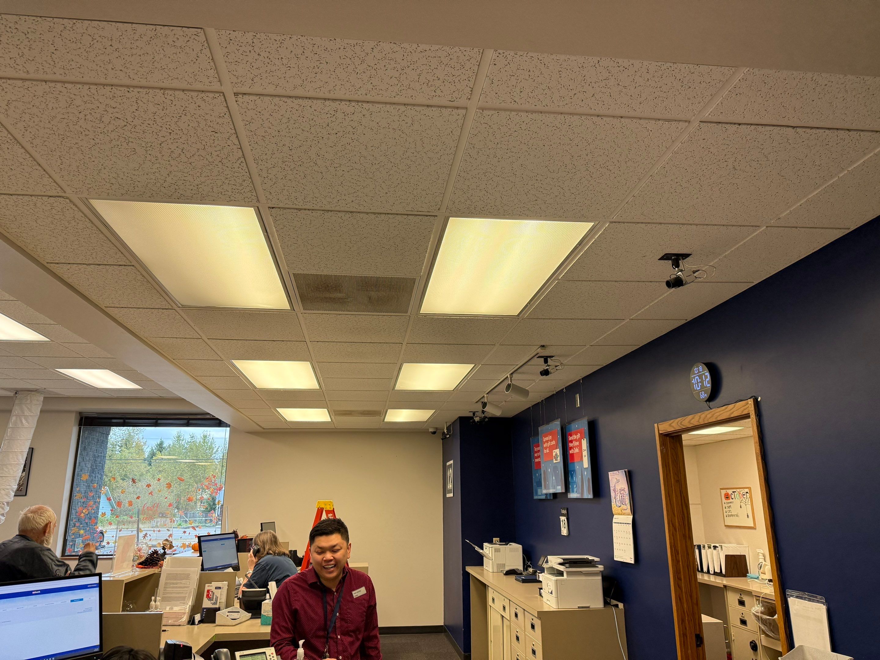 Bank in Renton by Aztec Electric LLC