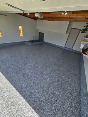 Orbit Flake Garage Floor 