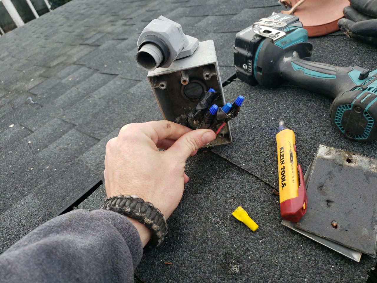 Swamp Cooler Removal using Shingle Repair by The Roof Doctor