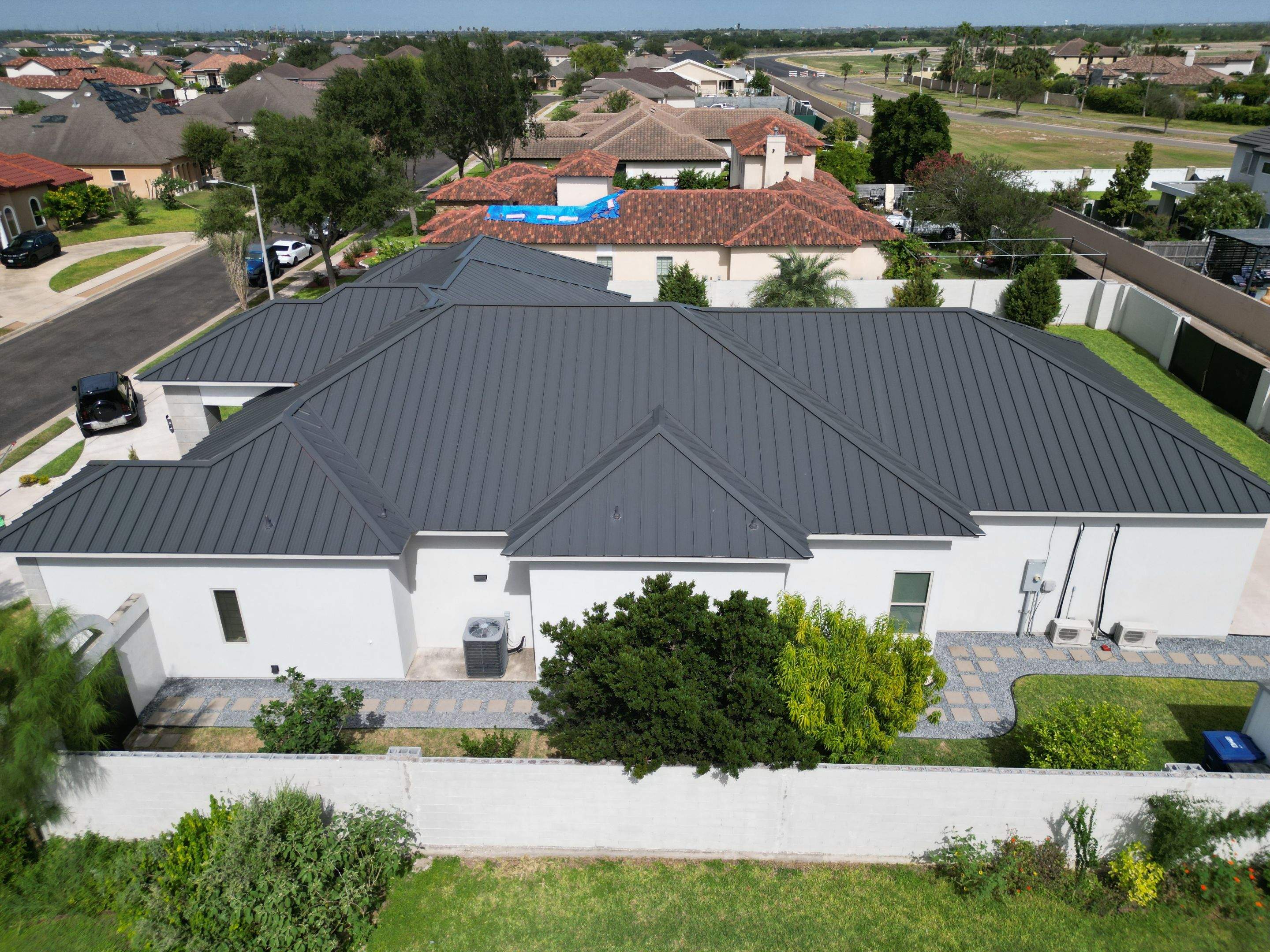 Project in Edinburg by Marva Roofing
