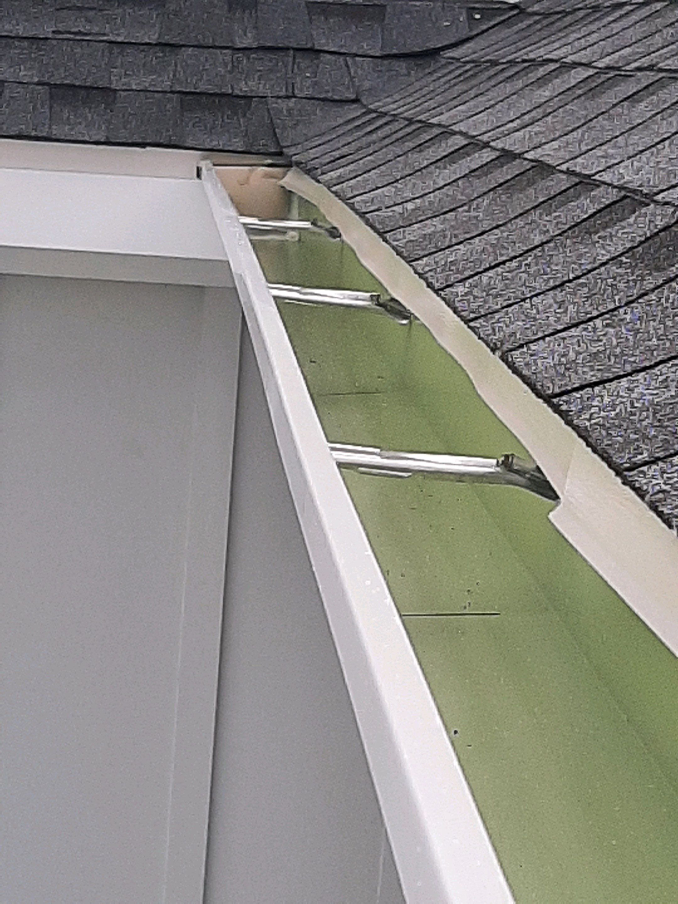 Seamless Gutter Installation using White K-Style Gutters by Gutter Professors