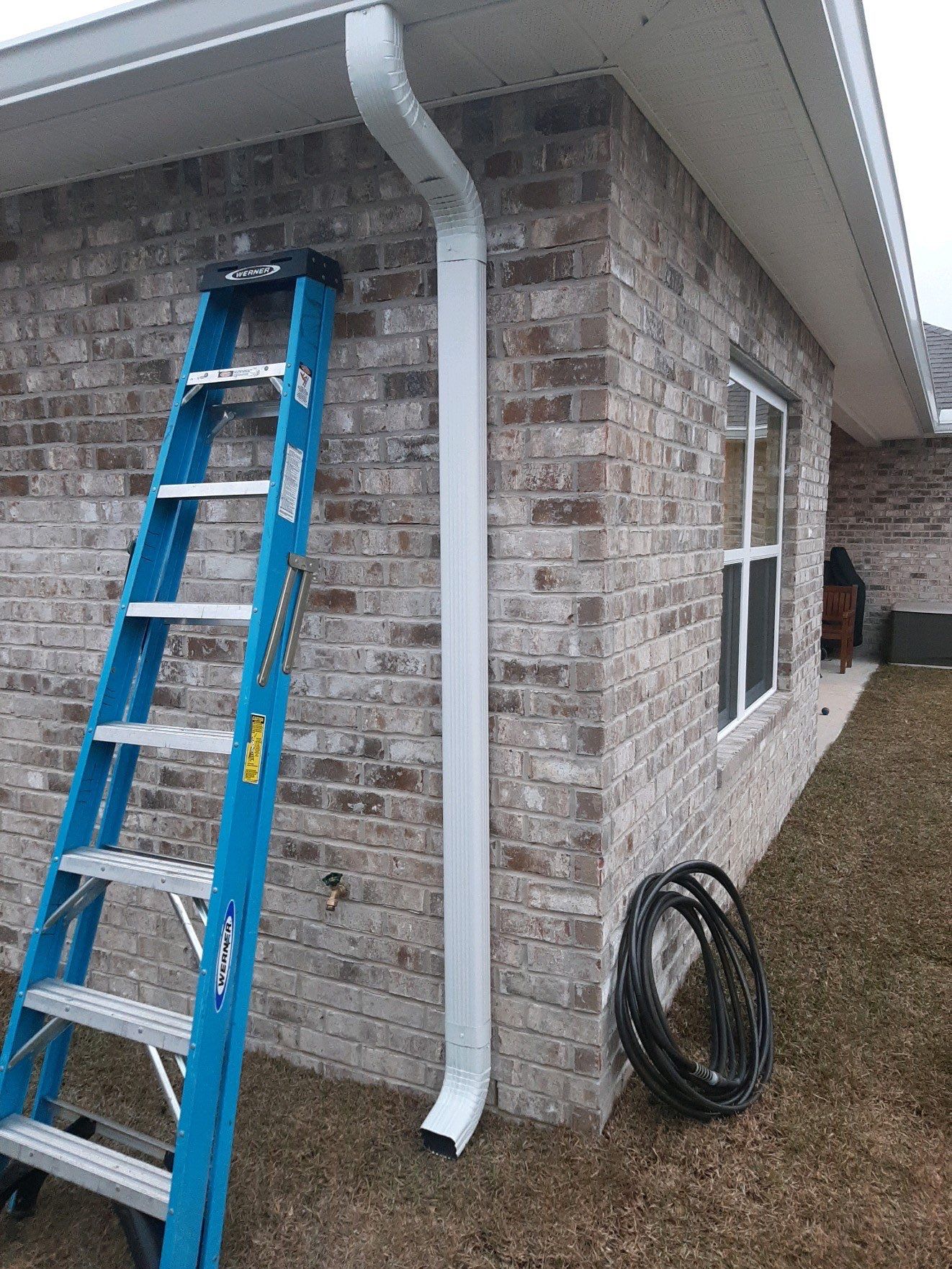 Gutter Installation using K-Style Gutters by Gutter Professors