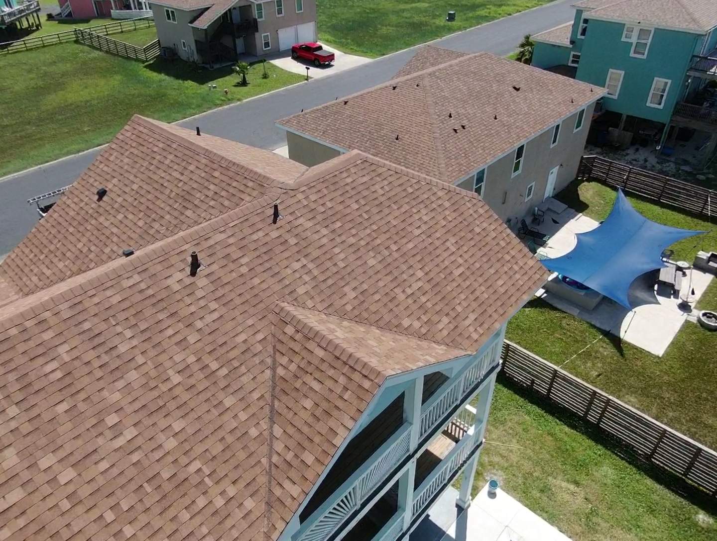 We Aint Scared of heights  by Bayfront Roofing and Construction