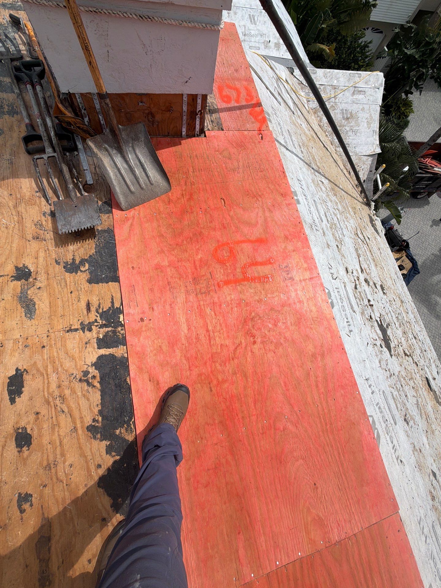 Delray Beach Tile Roof Replacement with Hurricane Strap Reinforcement by Aastro Roofing