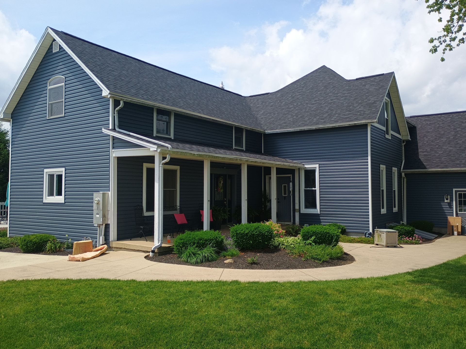 Roof/Siding/Gutter installation using Owens Corning Duration Onyx Black by Nitro Roofing and Construction