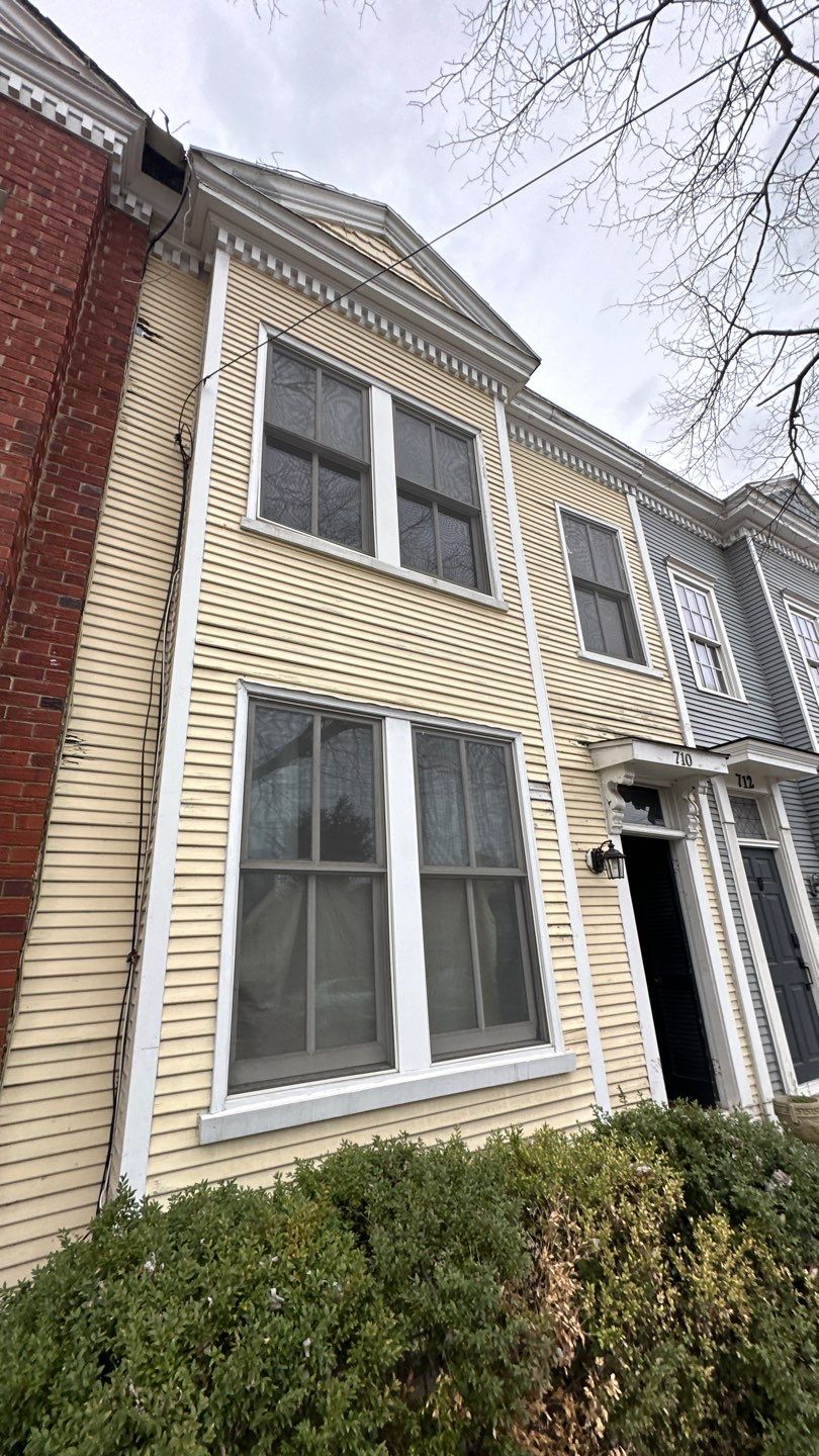 Alexandria: Siding Replacement with Solid Pine Wood Lap Siding by RM Banning, Inc.