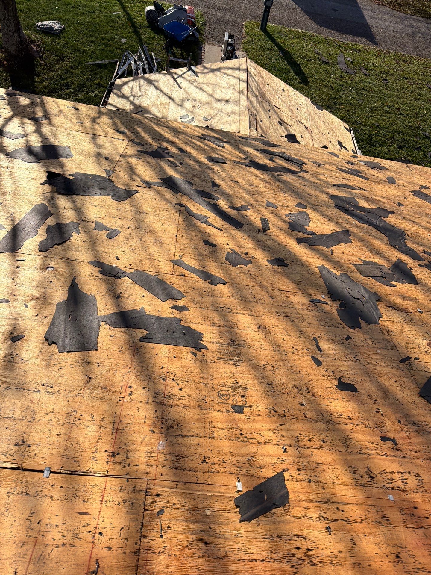 Residential Roofing Installation using GAF Timberline HDZ Pewter Gray by Rainstoppers Roofing