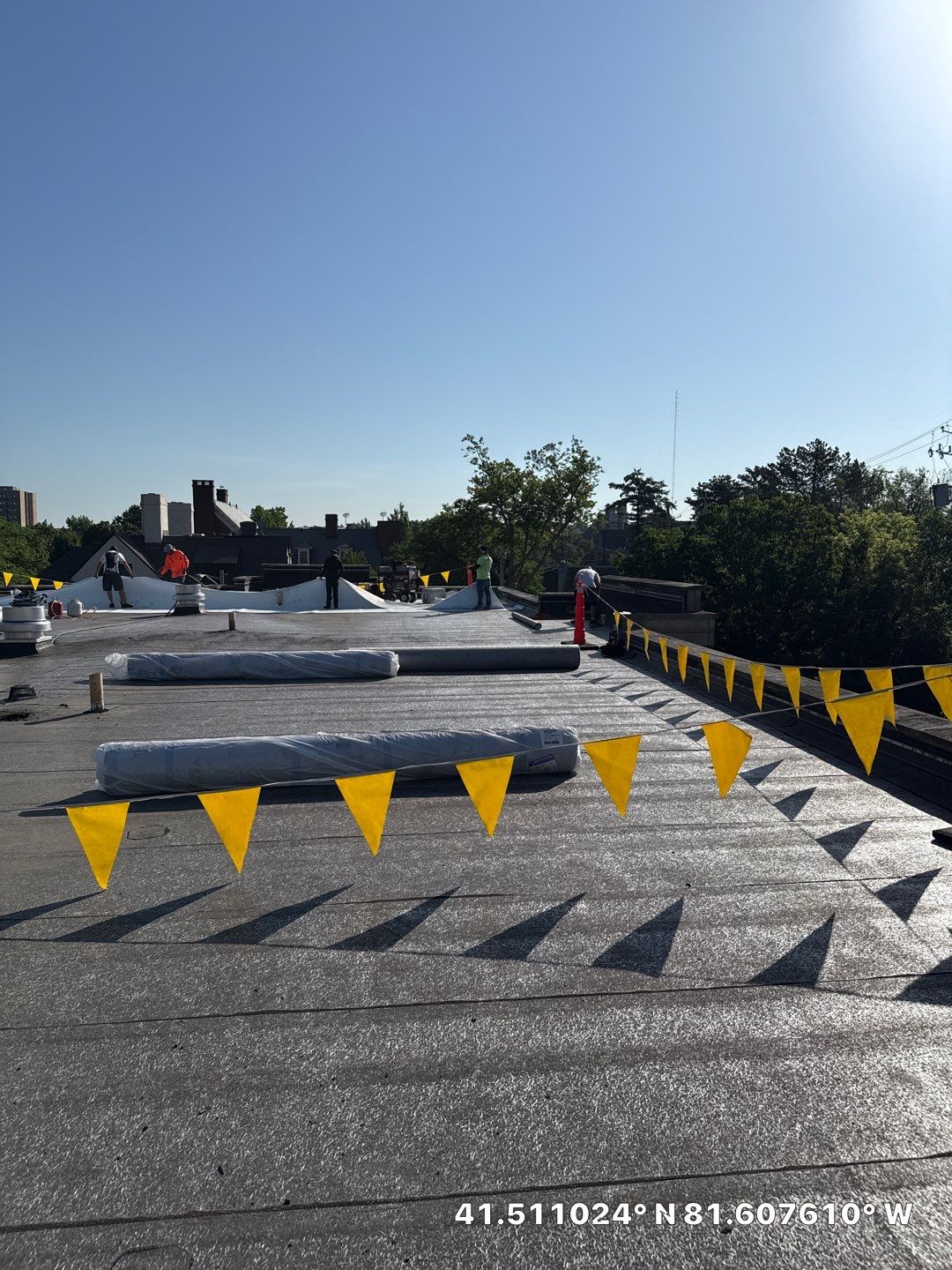 Glidden House by Commercial Roofing and Coating Systems 