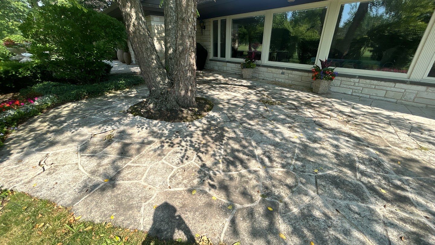 Brick paver clean, sand and seal.  using Surebond SB-1300 by Northern Power Washing LLC.