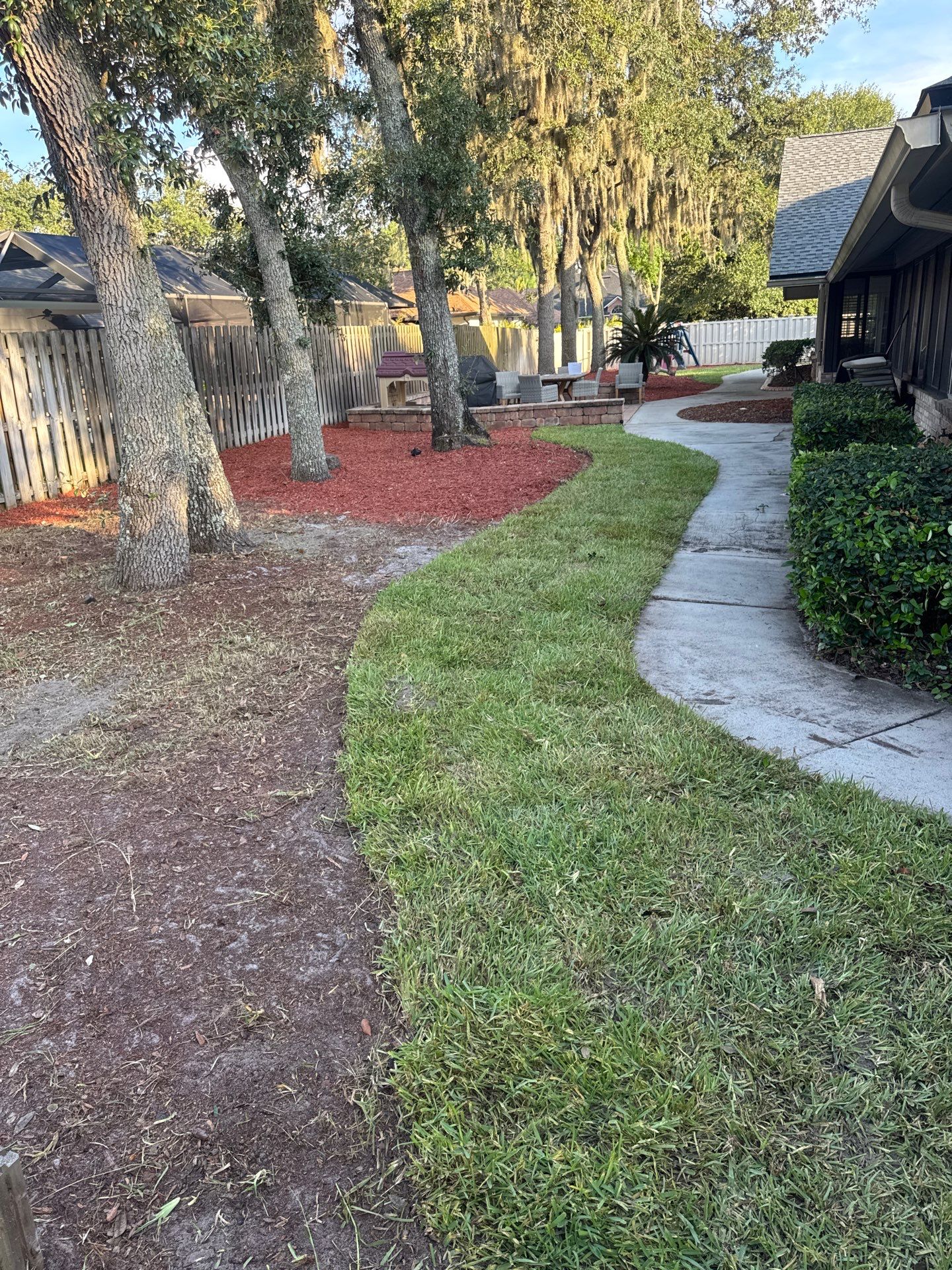 Deerwood Resident | Sod & Bed Design/Plant Installation by ProGreen Services
