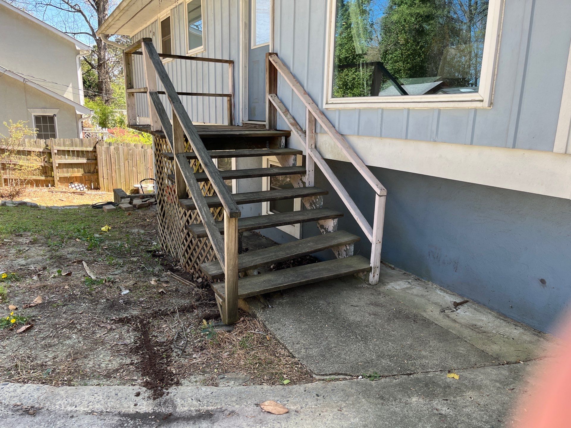 Atlanta, GA Deck Rebuild using Pressure Treated Pine by Nelson Exteriors 