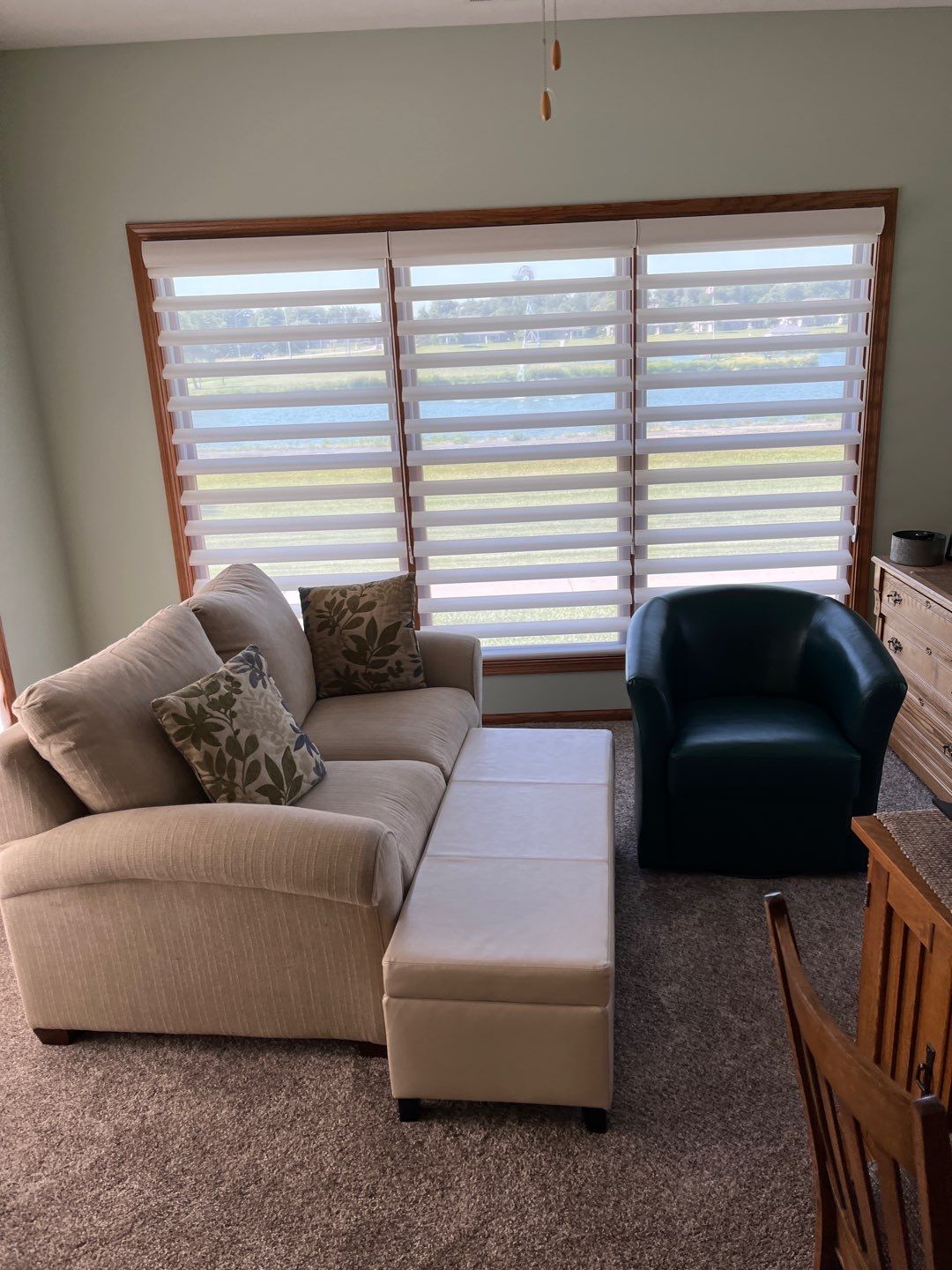 Residential Window Coverings using Pirouette Window Shadings by Hunter Douglas by Custom Blinds & Design