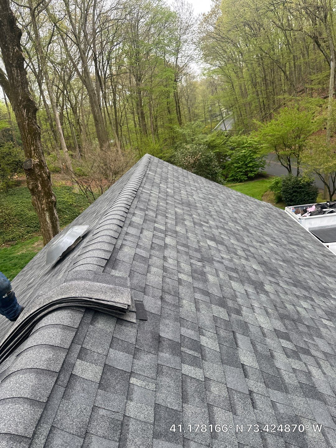 Residential Roofing Installation using Owens Corning TruDefinition Duration - Estate Gray by A Plus Exterior