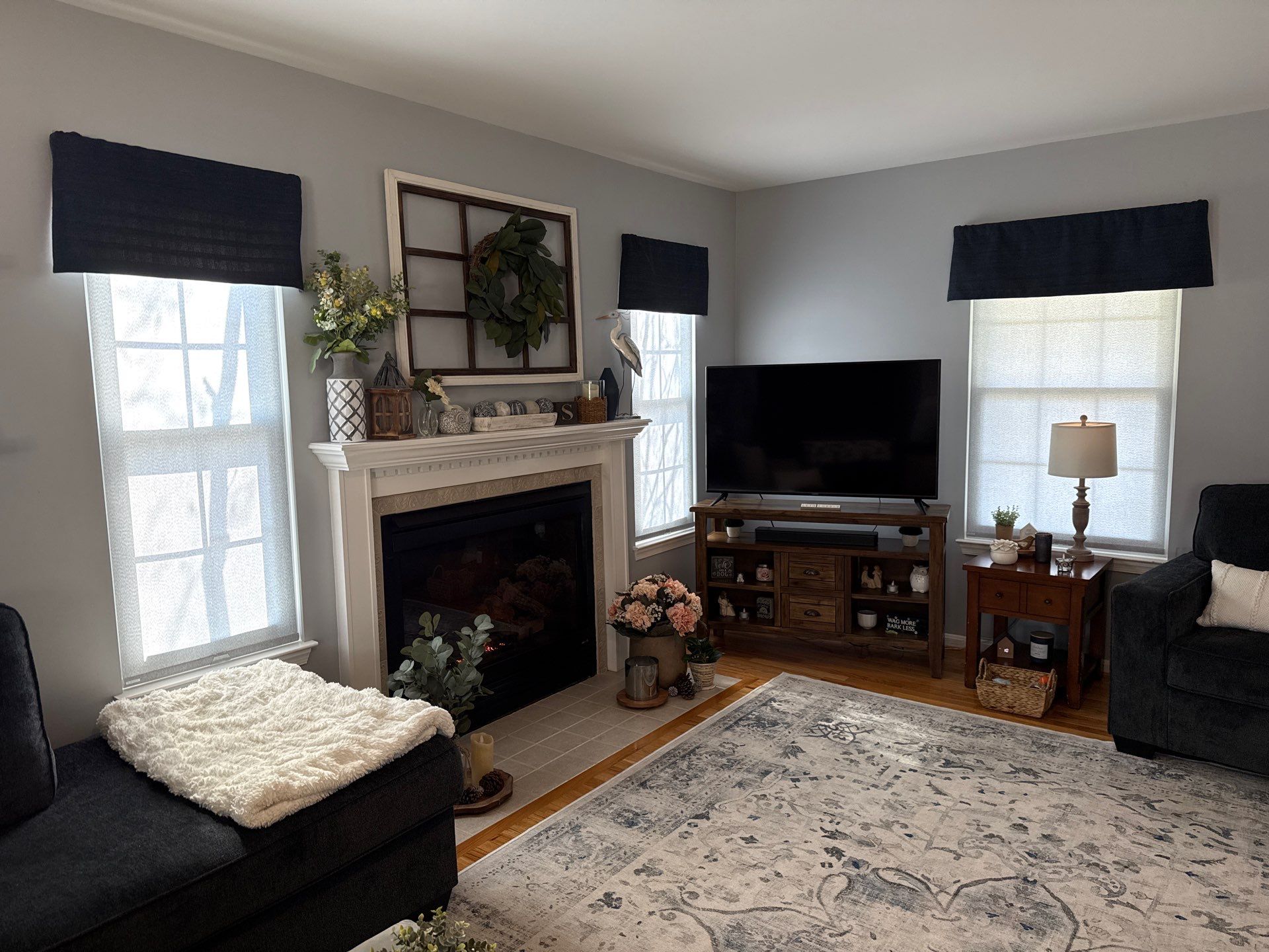 Roller Shade Project in Prince Frederick, MD by Southern Maryland Custom Blinds