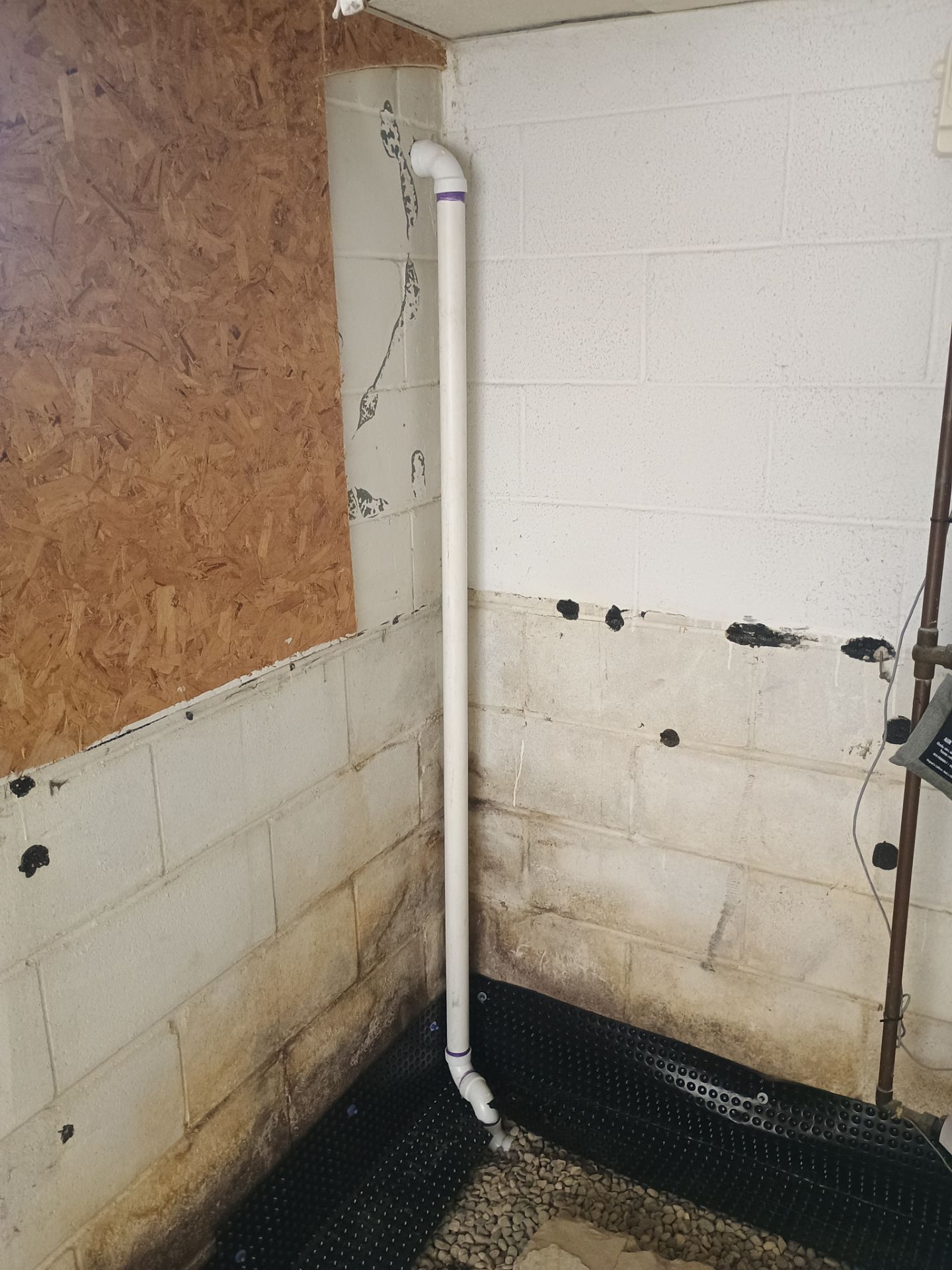 Interior Drain Tile Installation in Columbia Heights, MN by Waterproofing Northeast