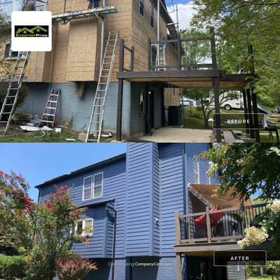 Siding Installation using JH Cedar Mill Plank and JH Panel Smooth