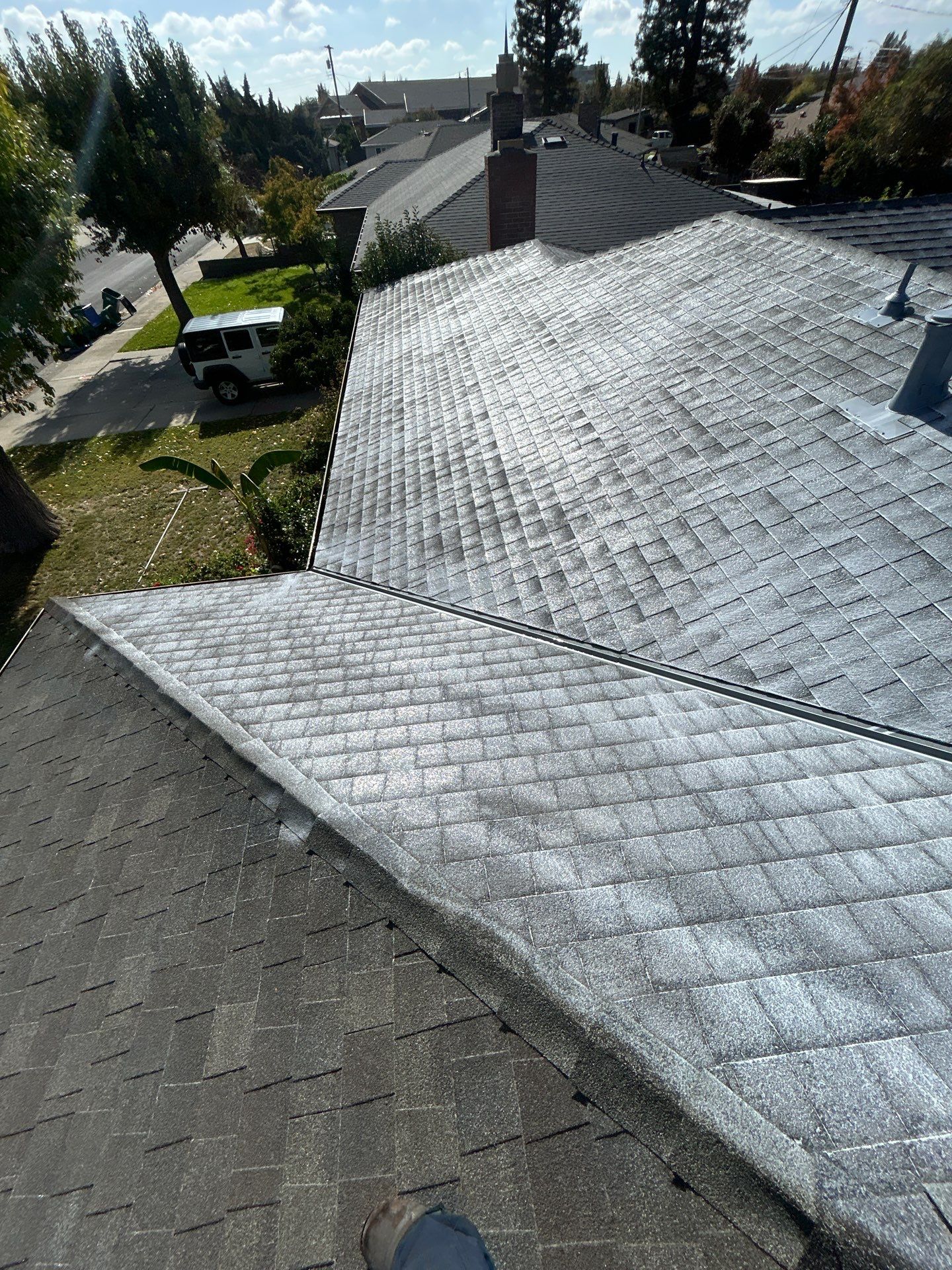 Roof Rejuvenation using Roof Maxx Treatment by Roof Maxx of Folsom