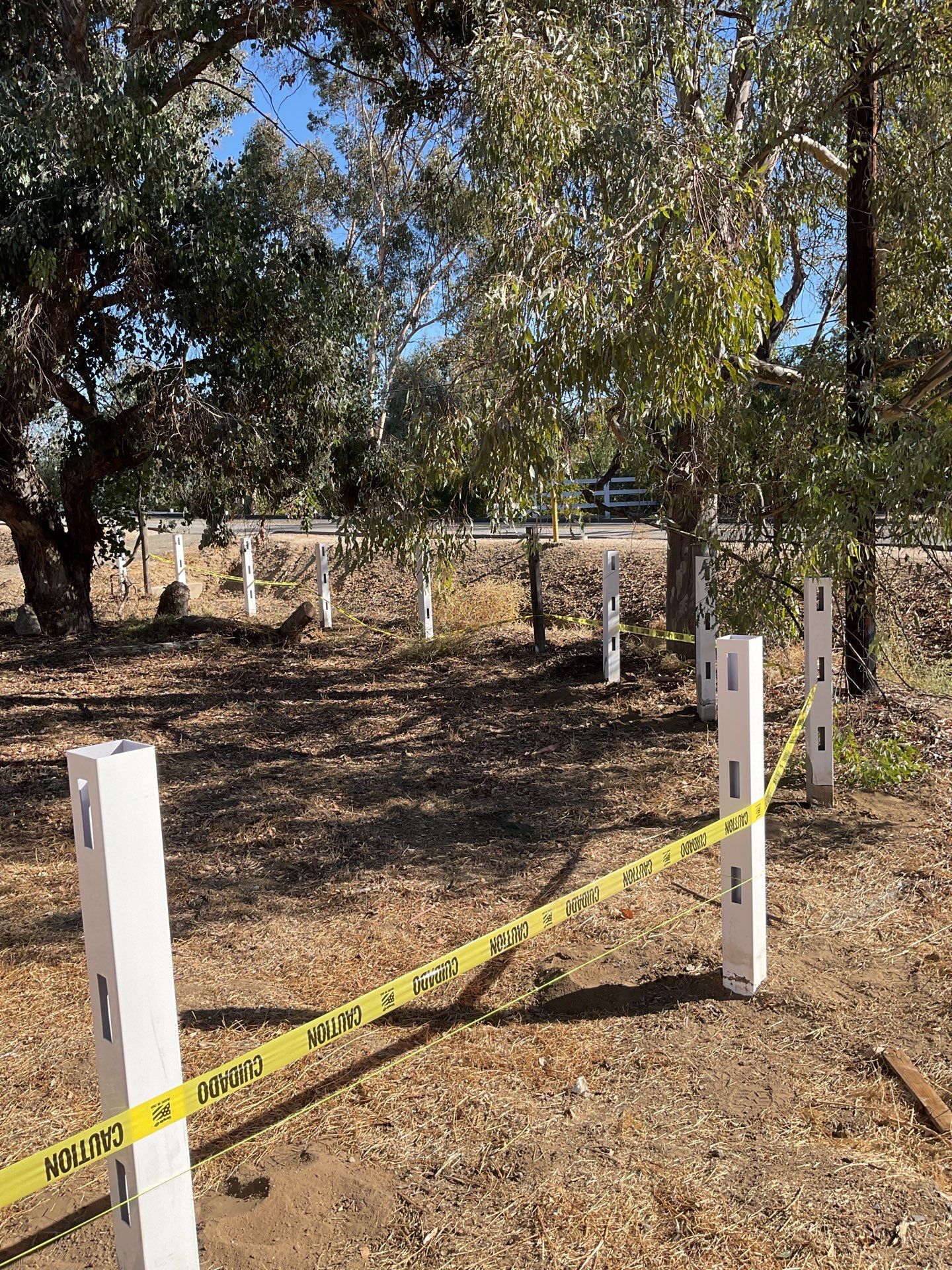 Fence Installation using Vinyl  by Fence Guys Inc. 