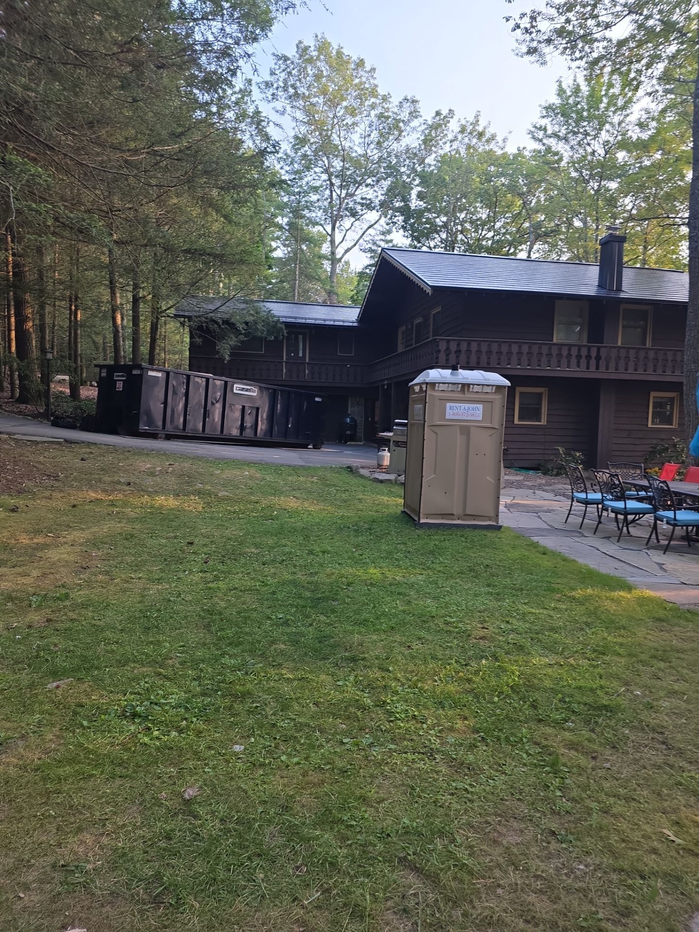 Stunning Tesla Solar Roof Cabin in the Woods by American Home Contractors