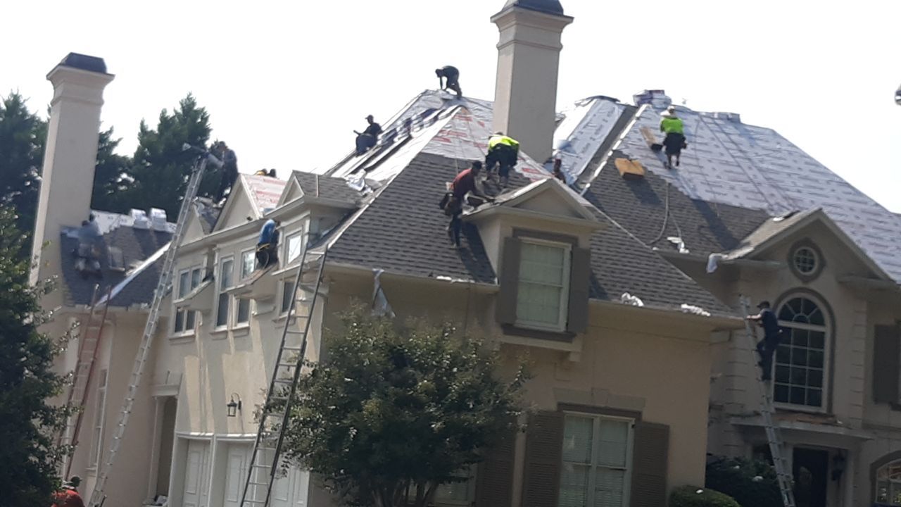 Residential Roofing Installation using GAF by Georgia Roof Advisors