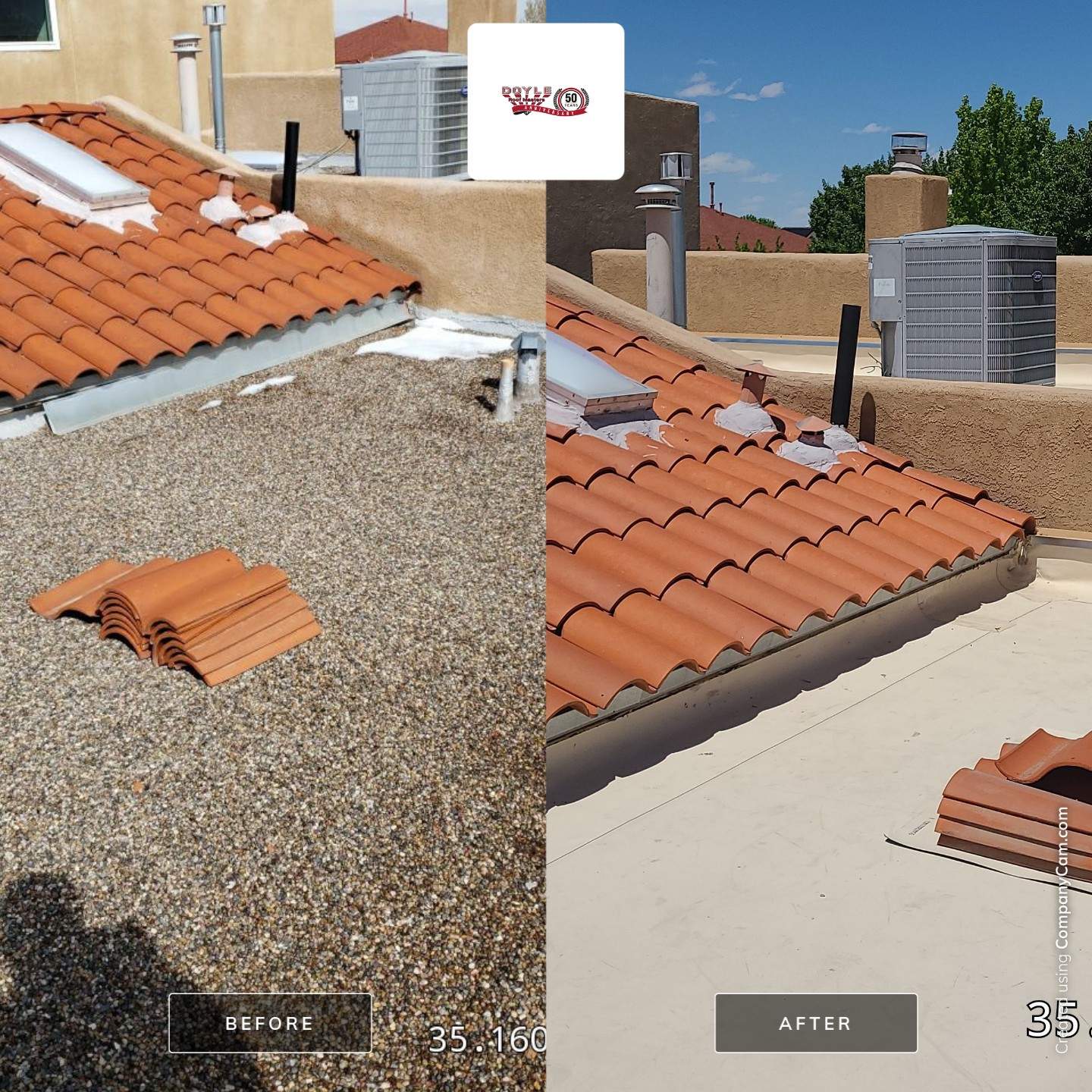 Albuquerque TPO Roof Replacement with Rigid Insulation and Skylights by Doyle Roof Masters Inc