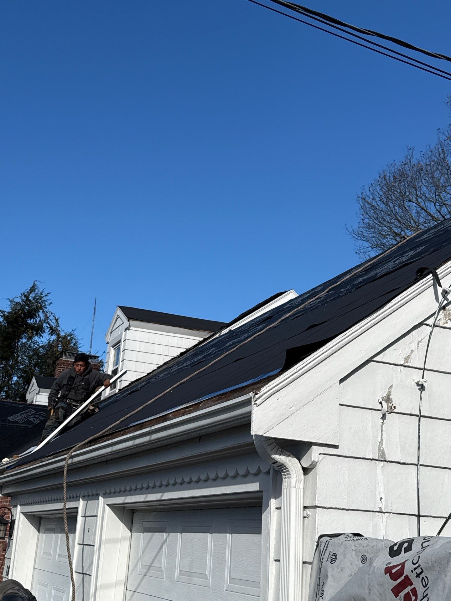 Full Roof Replacement in Needham, MA – Owens Corning Duration, Slatestone Gray by JOHNNYS PRO
