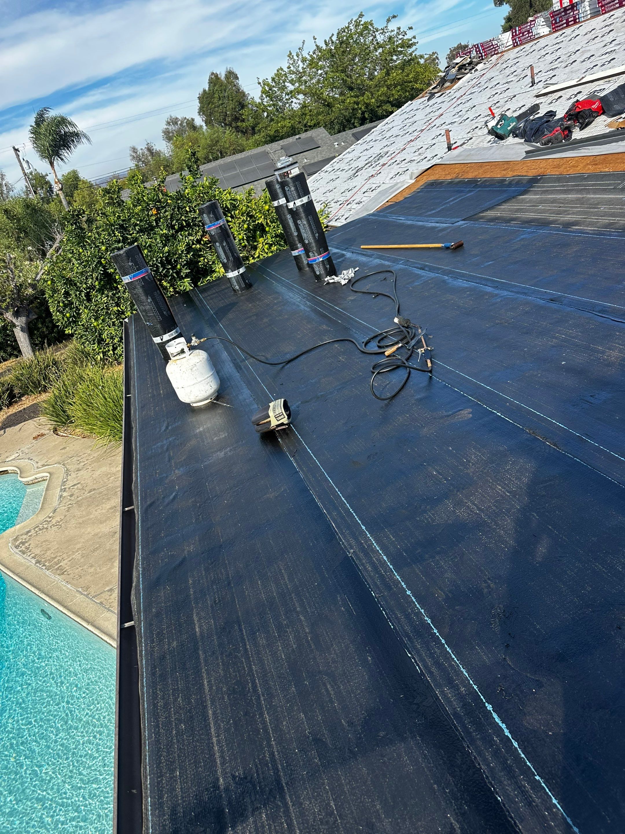 GAF Timberline Asphalt Shingle Roof Replacement in Ramona by Reliable Roofing San Diego Inc.