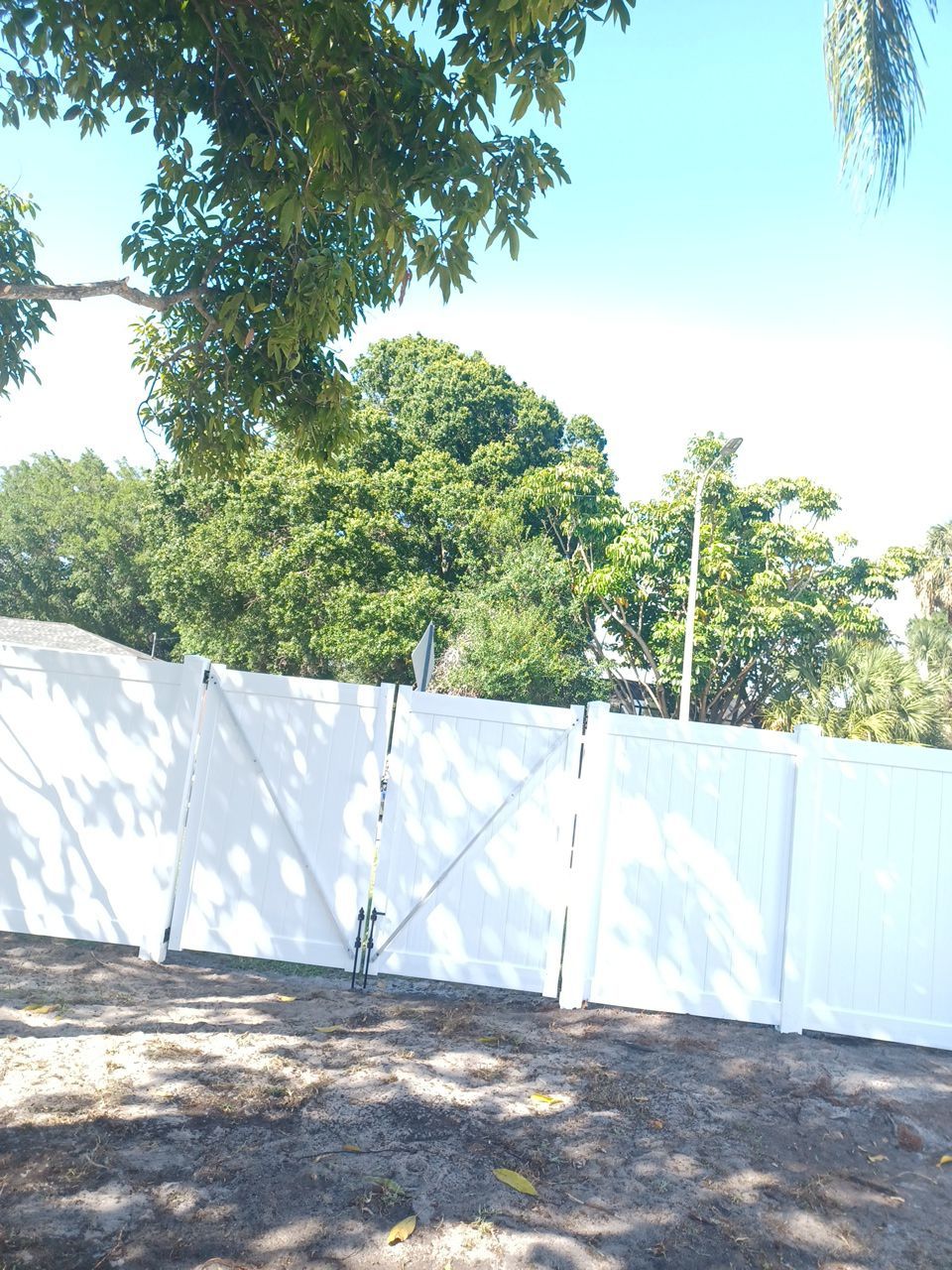Bradenton, FL 6ft. Tall White Vinyl Privacy Fence by Asap fence and gates, LLC