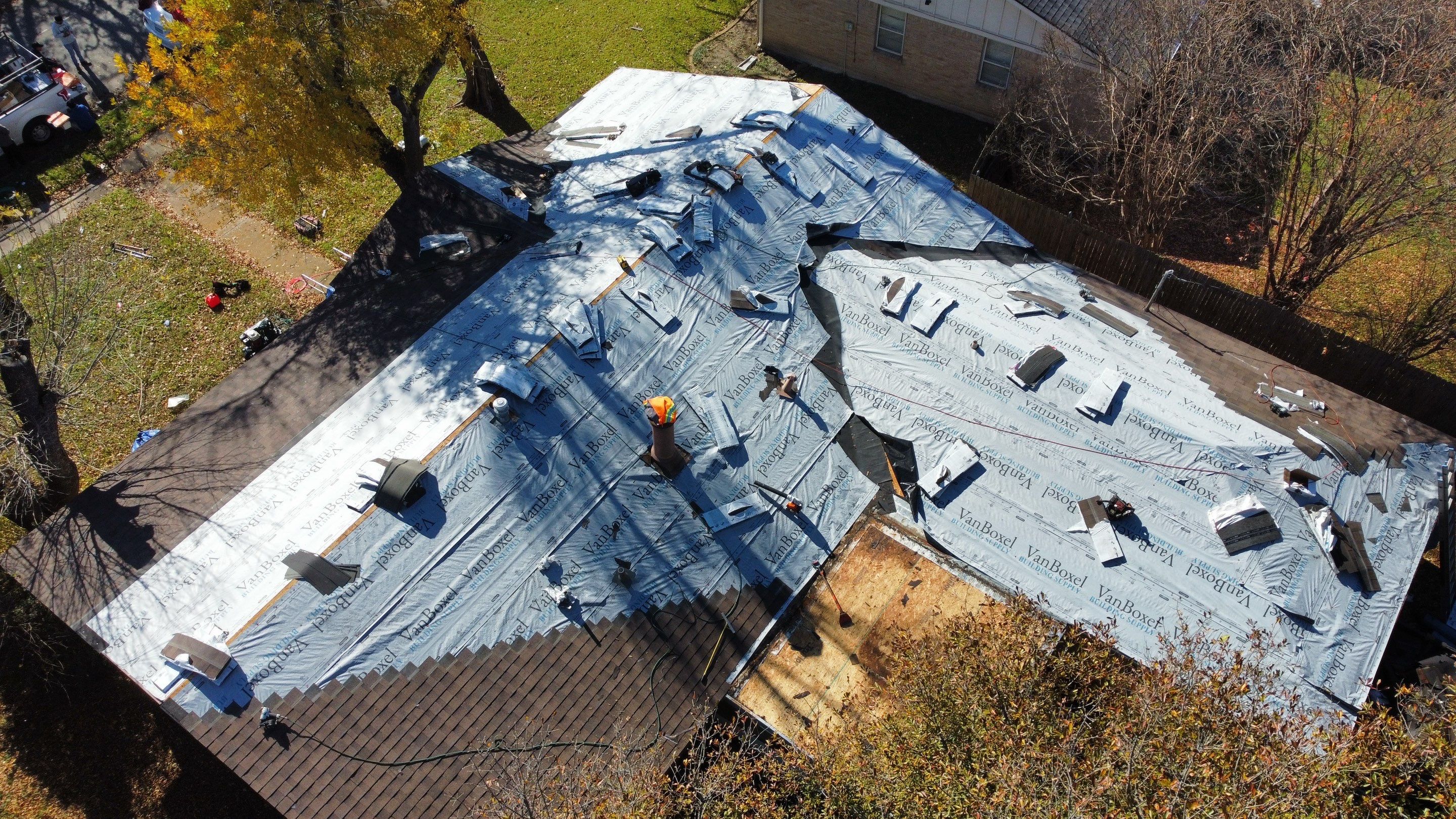 Reroof Project by Berry Good Roofing 