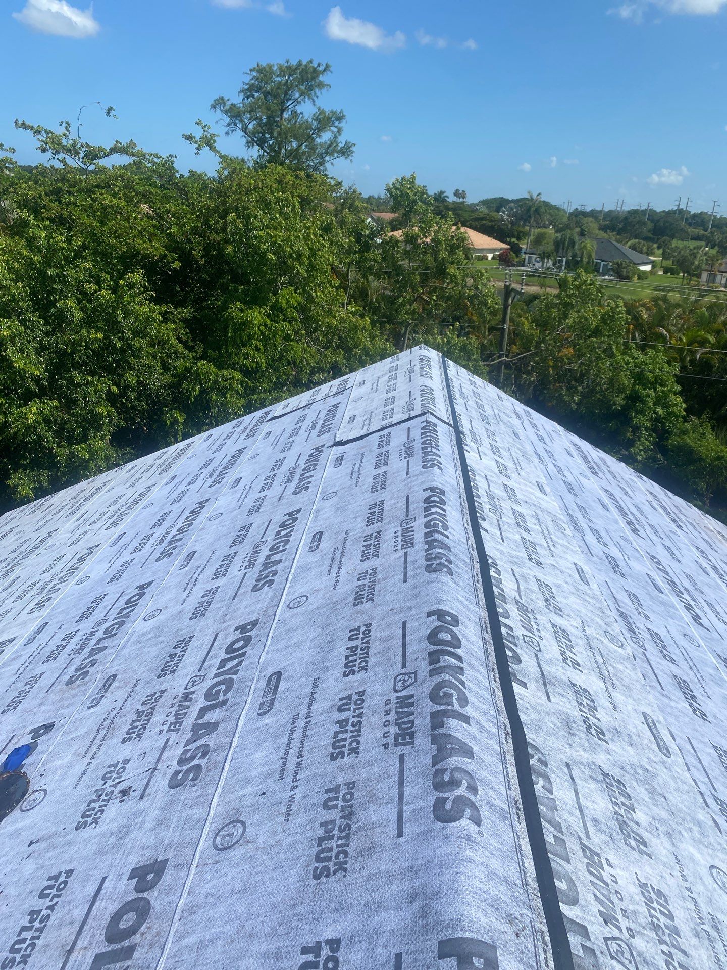 Residential Roofing Installation using Eagle Roofing Tile by BLUES BROTHERS ROOFING