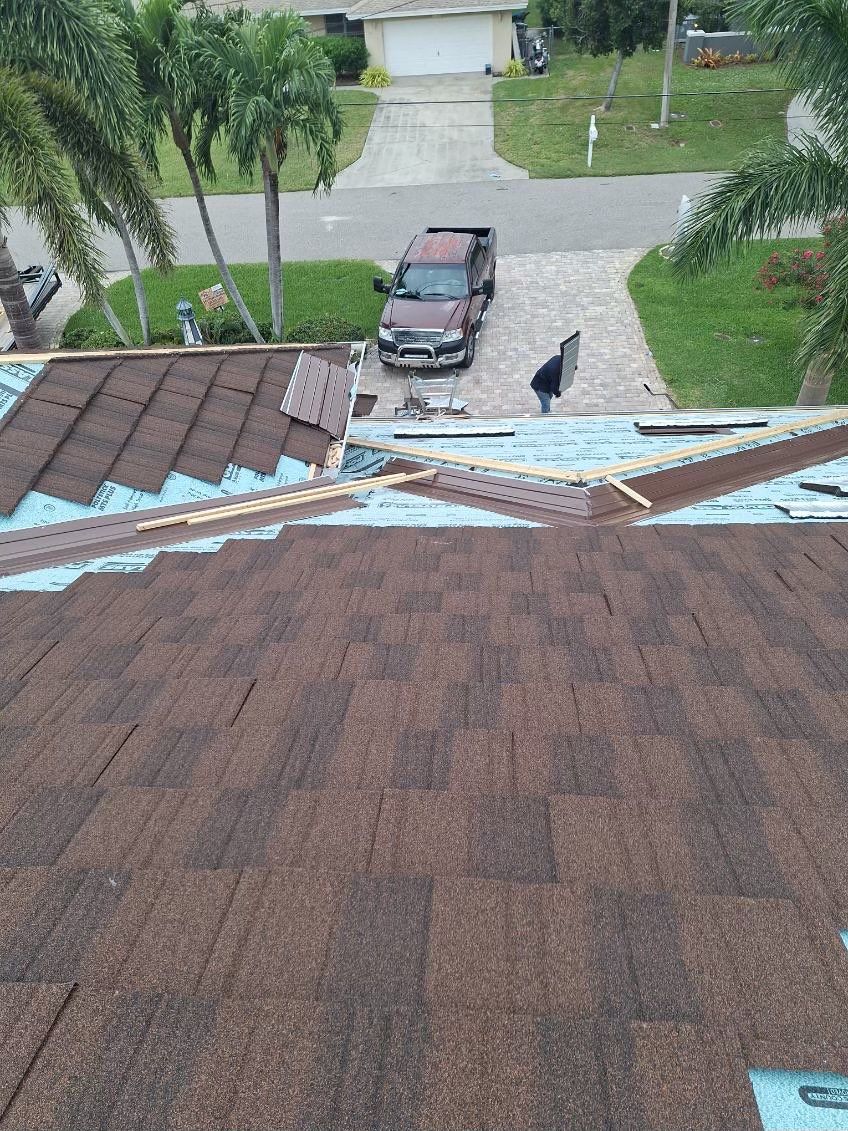 Residential Roofing Installation using Westlake (Boral) Stone Coated Steel in Cape Coral by Four Peaks Roofing