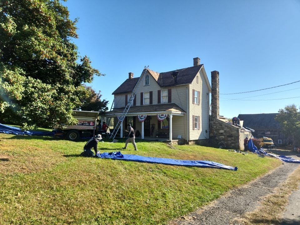 Complete Exterior Home Make Over in Maryland by Elvis General Construction LLC