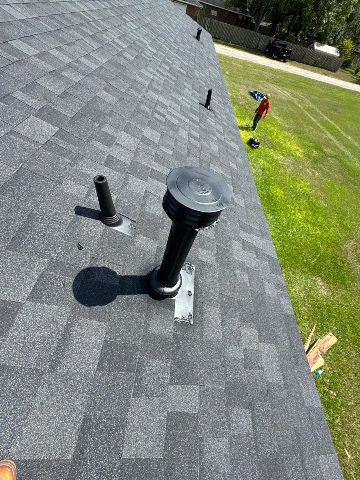 Residential Roofing Installation using Owen's Corning Duration (Lifetime) Shingles by Roof Repair Company