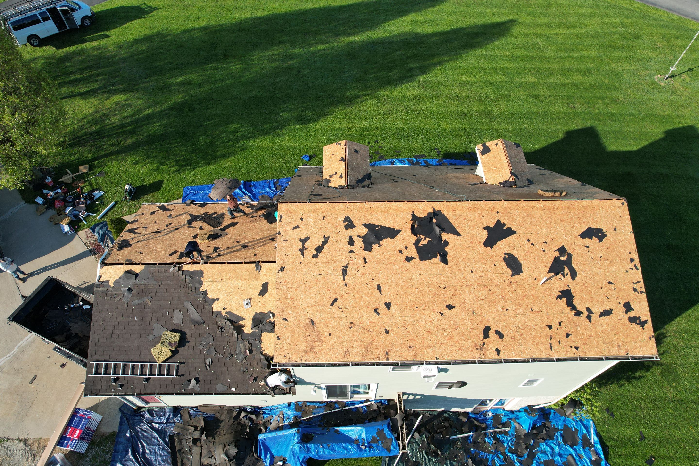 Residential Roofing Installation using GAF Timberline HDZ Cedar Falls by Rainstoppers Roofing