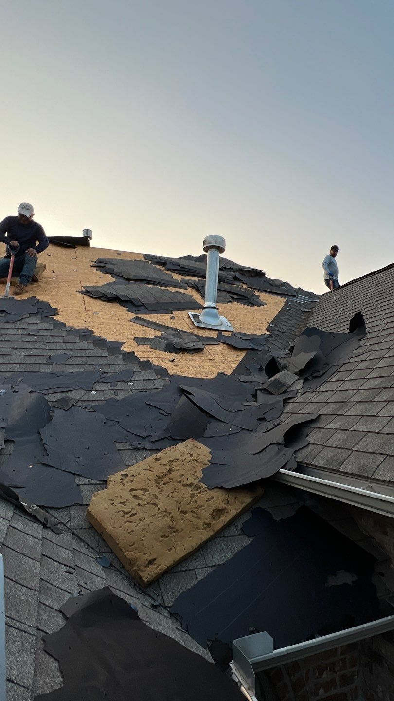 Residential Roofing Installation using GAF Natural Shadow  by A & H Roofing and Contracting