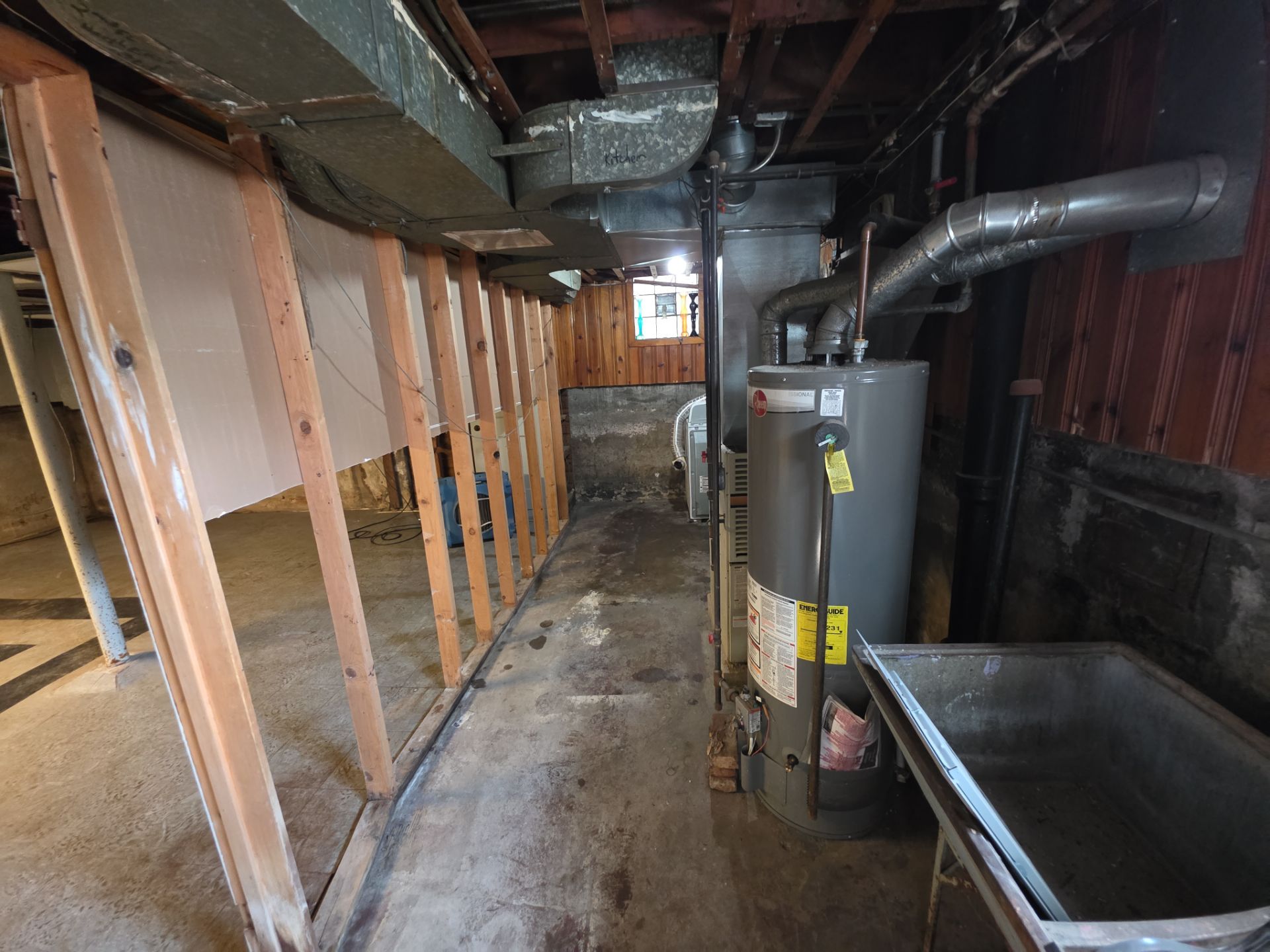 Sewage Drain Pipe Broke in the Kitchen Ceiling by Chicagoland Water Medics