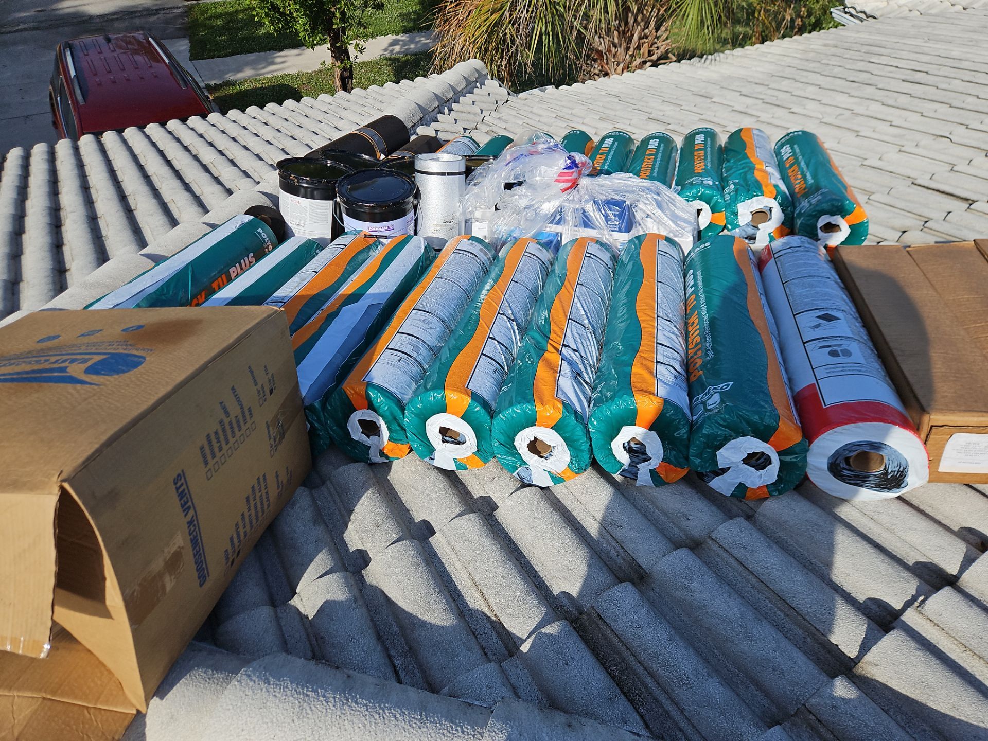 Residential Roofing Installation using Westlake Roofing Tile by BLUES BROTHERS ROOFING