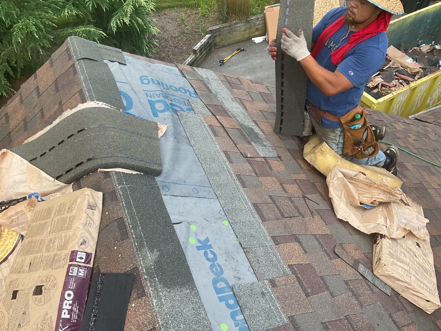 New Shingle Roof, New Skylights, New Windows, Repair T-1 11 panels by Alpha Design Services
