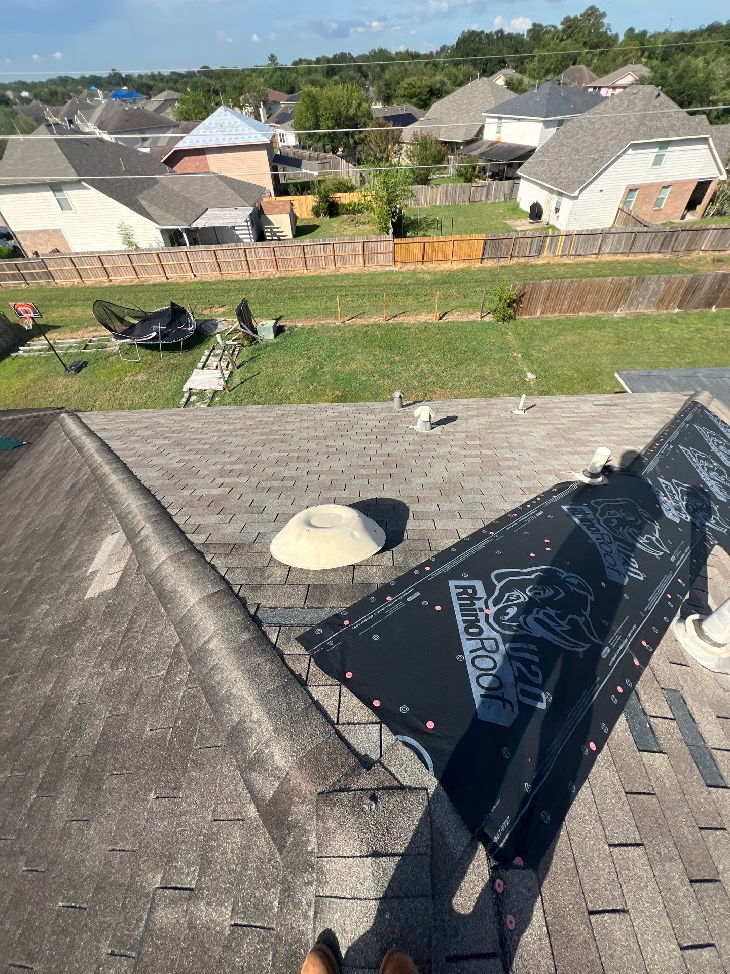 Residential Roofing Repair using Owen's Corning Duration (Lifetime) Shingles by Roof Repair Services LLC