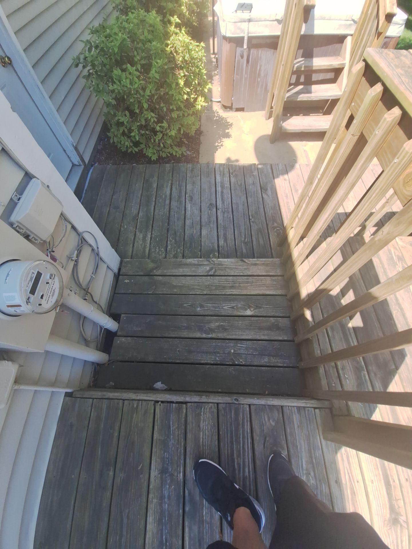 Deck Wash & Stain Transformation | Spring Lake, Michigan by Gordon Painting