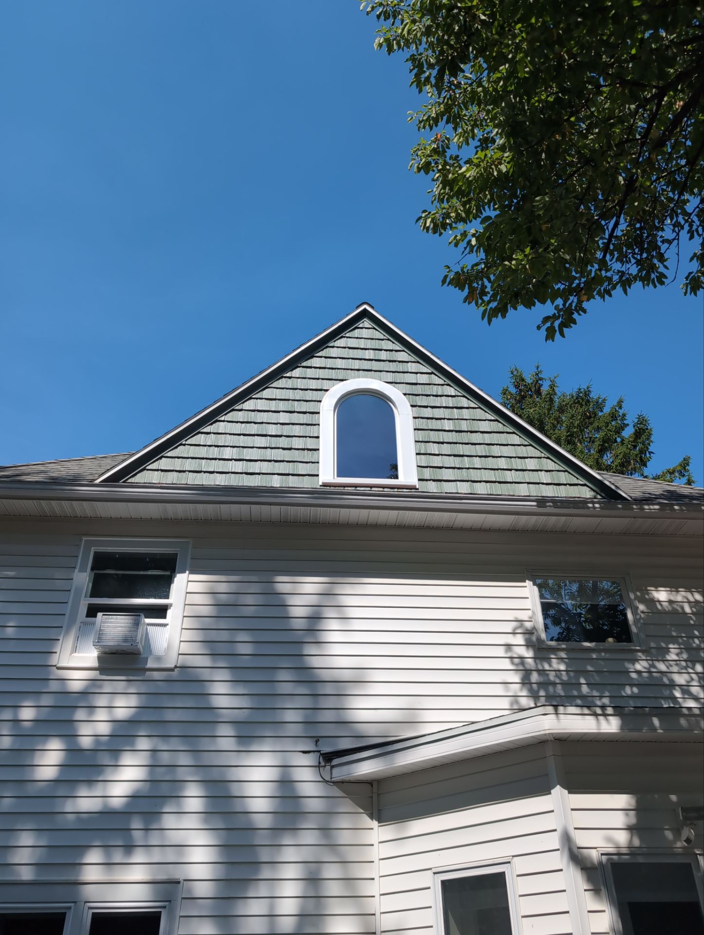 Gable siding and windows! by Gellings Roofing and Siding LLC