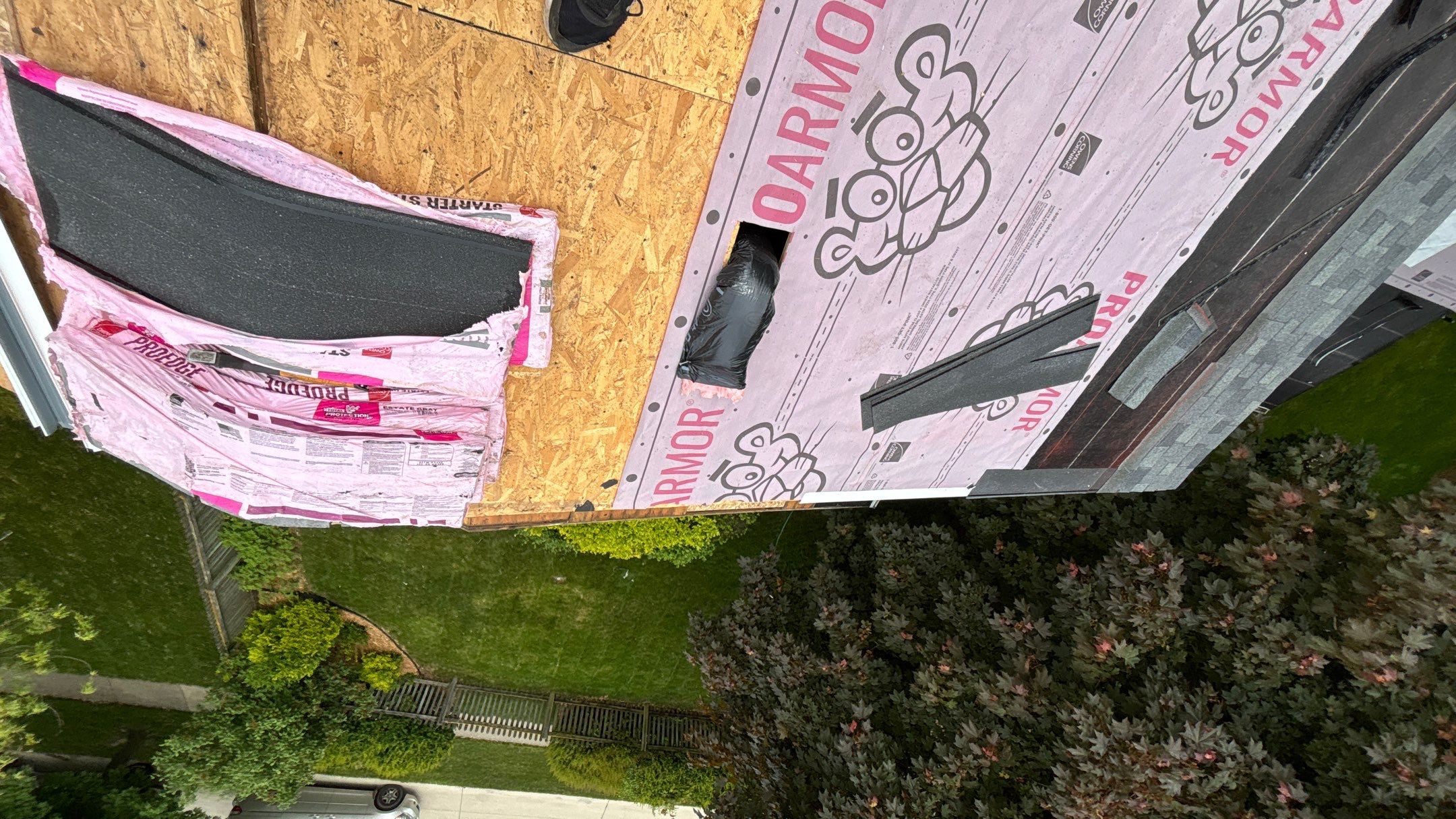 Roof Replacement using Owens Corning Estate Gray by 180 Contractors