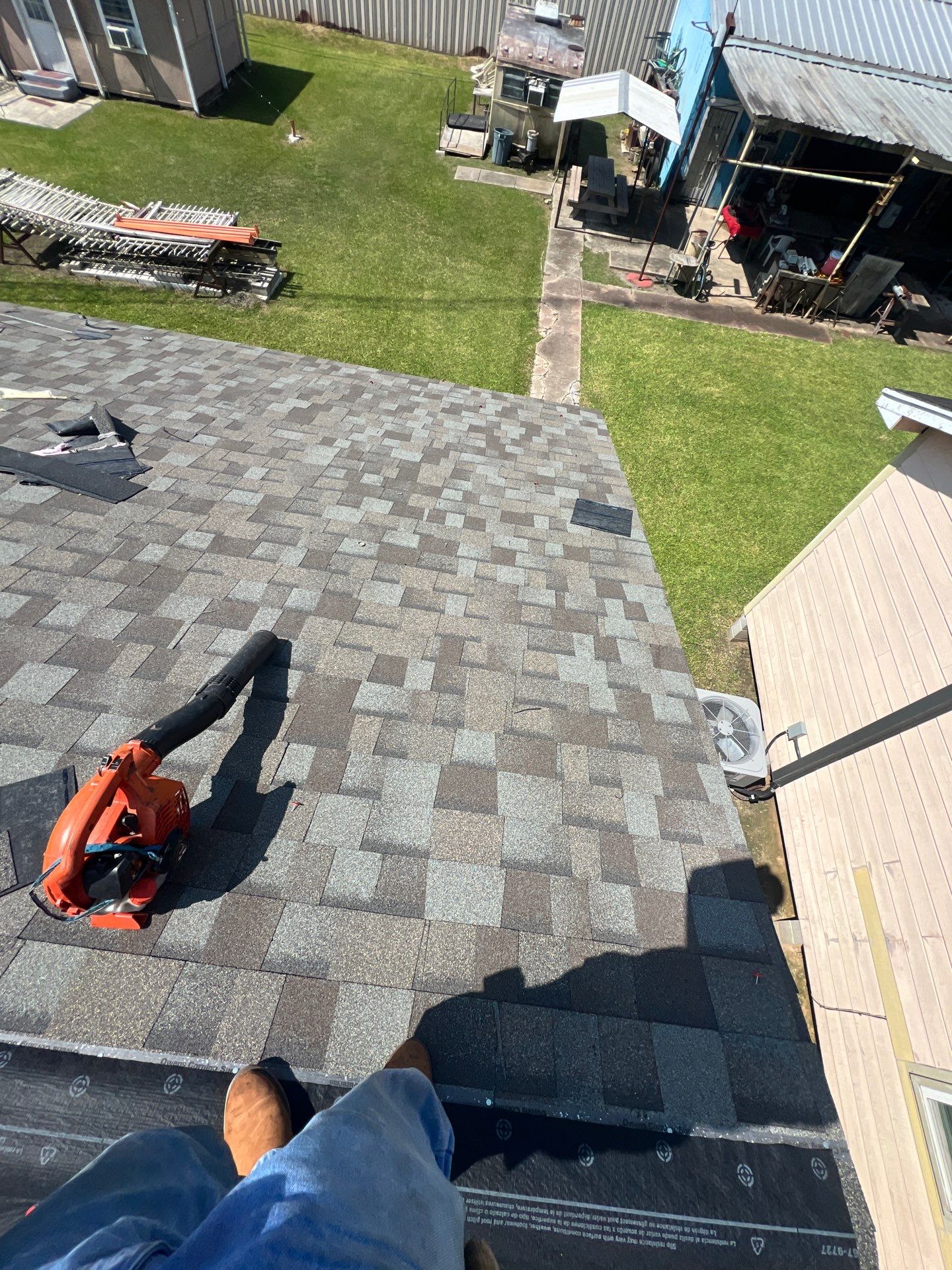 Residential Roofing Installation using Owen's Corning Duration (Lifetime) Shingles by Roof Repair Company