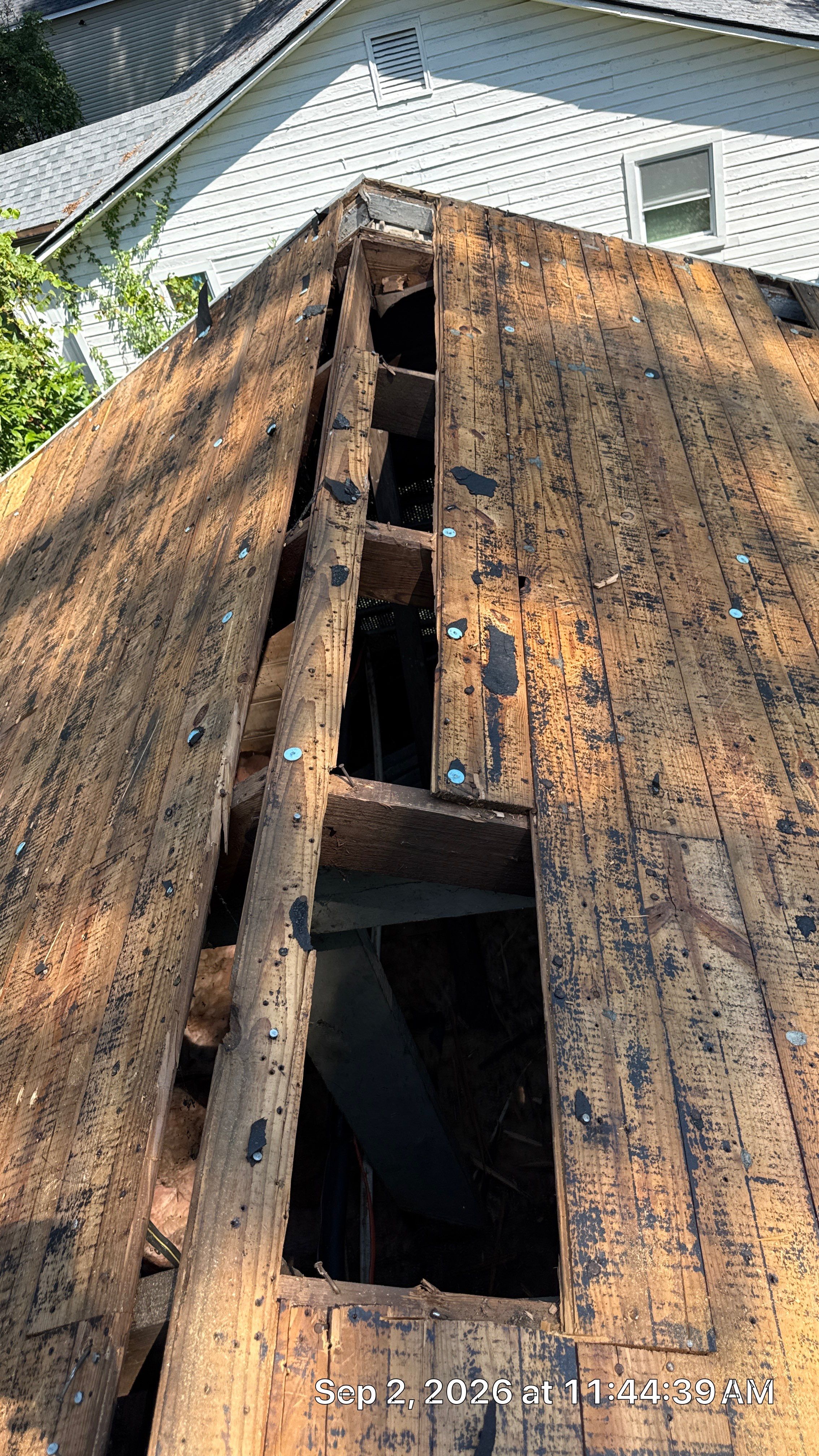 Roof replacement, gutter and interior repair by hail damage by Just Brilliant Restoration JBR
