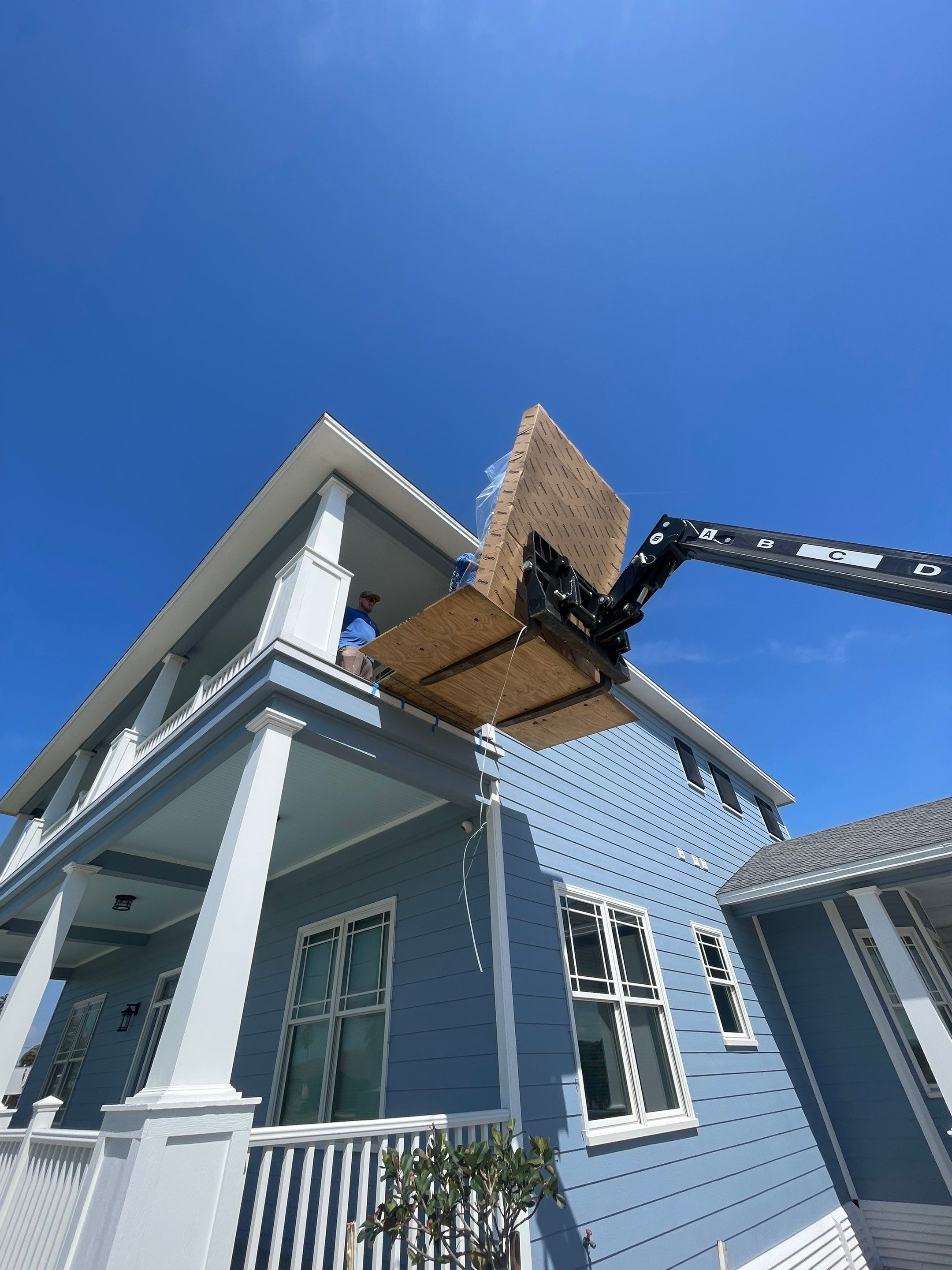 Portland Shore Porch Build and Custom Doors by Bayfront Roofing and Construction