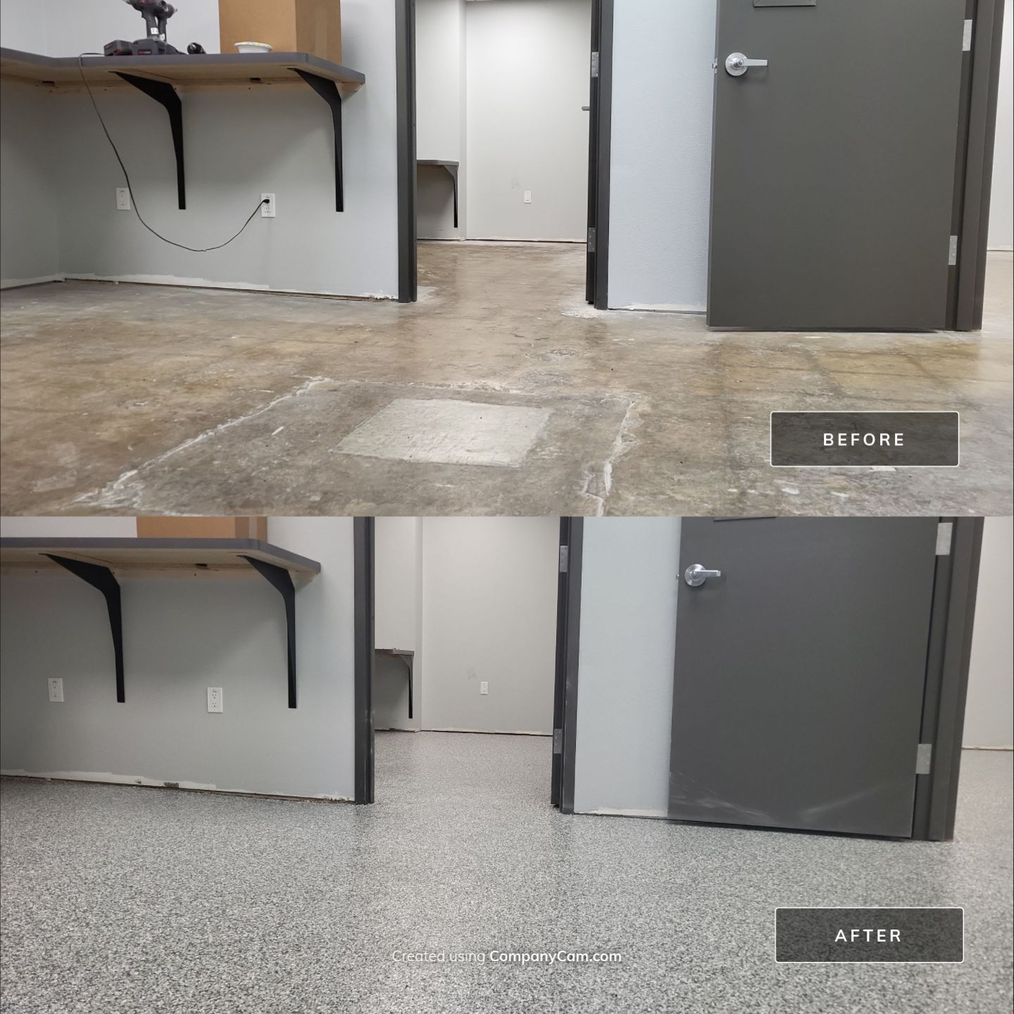 Upgraded Commercial Office Space by Revival Concrete Coatings