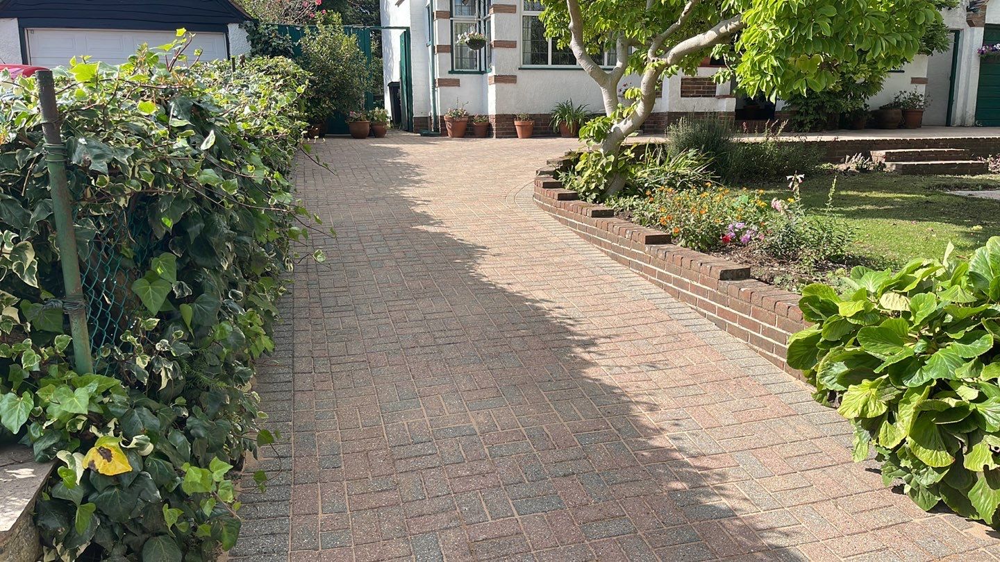 Driveway Clean using honda 21 ltr/min by Ges Exterior Cleaning ltd