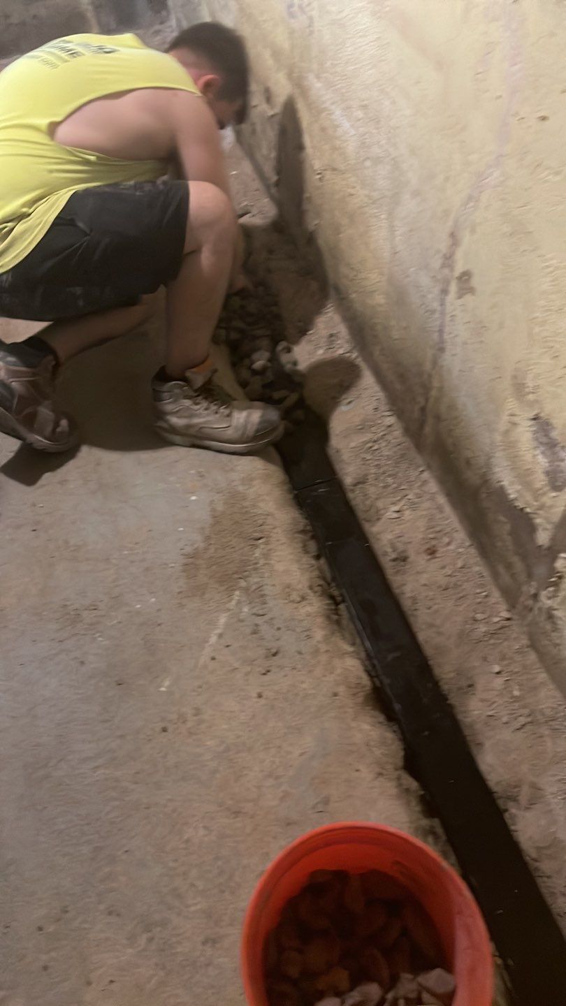 Interior Waterproofing with Steel Beam Reinforcement and Brick Tuckpointing by Toledo Basement Repair